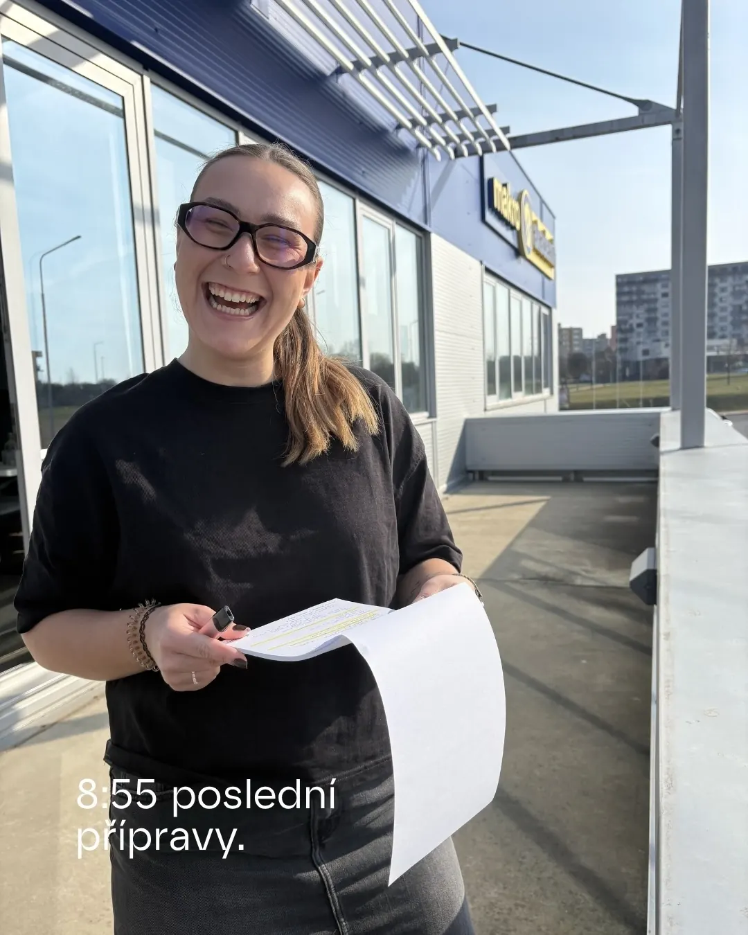 Poslední přípravy před workshopem